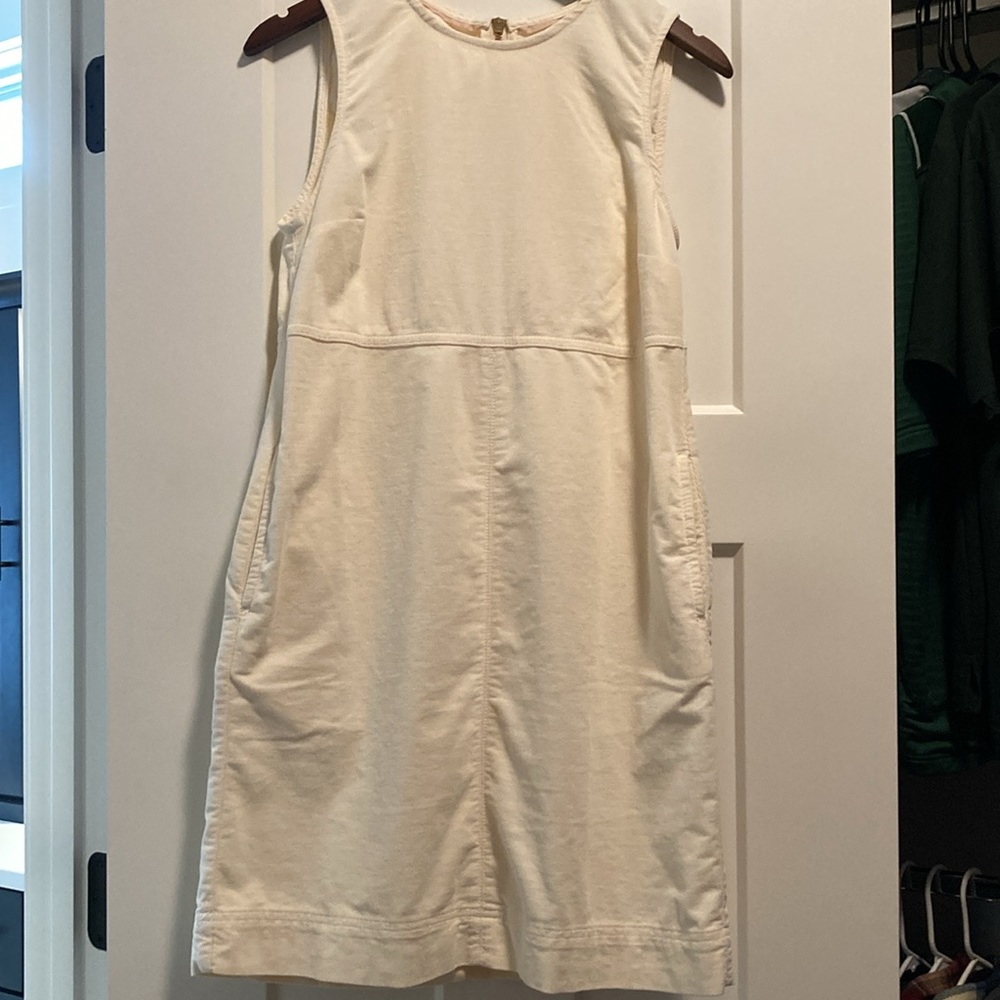 Boden White Corduroy Jumper